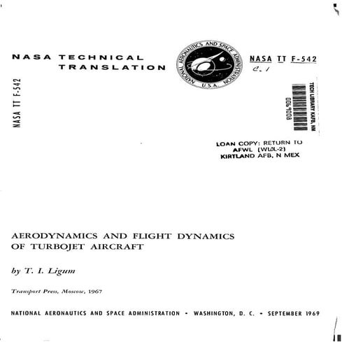 Aerodynamics and flight dynamics