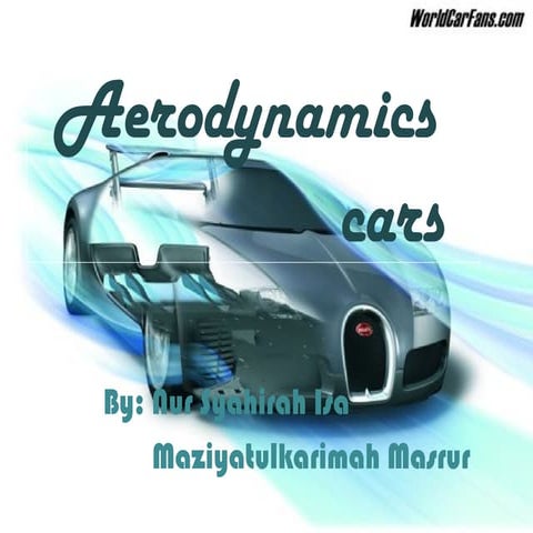 Aerodynamics on car