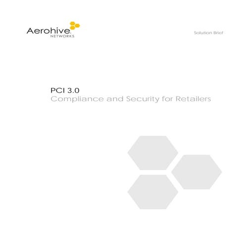 PCI 3.0 Compliance and Security for Retailers