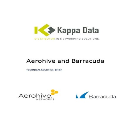 Aerohive and Barracuda Whitepaper