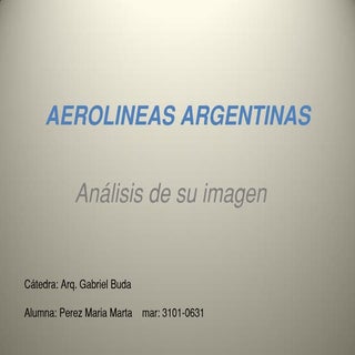 Aerolineas argentinas