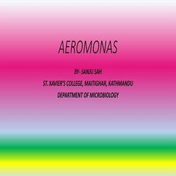 Aeromonas