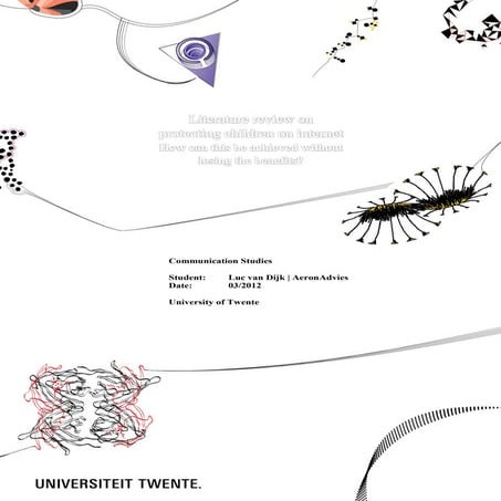 AeronAdvies research - Literature review on protecting children on internet