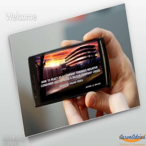 How to react as a company towards negative UGC to avoid a bigger company crisis