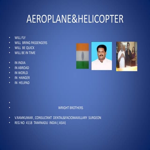 Aeroplane ppt