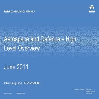 Aerospace Capability Overview