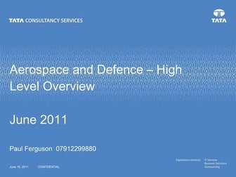 Aerospace Capability Overview