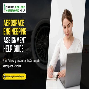 Aerospace Engineering Homework Help Guide – Expert Support for Academic Success