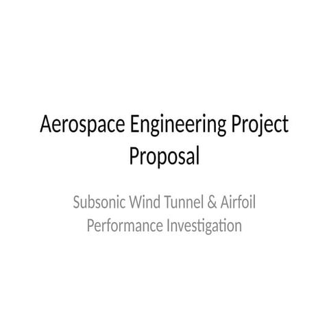 Design and Analysis of a Subsonic Wind Tunnel for Airfoil Performance ...