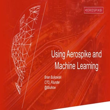 Aerospike for machine learning