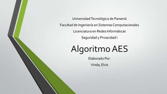Sencilla explicación sobre AES