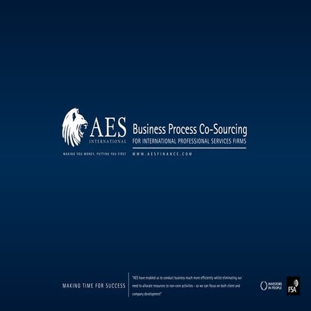 Aes Business Process Co Sourcing