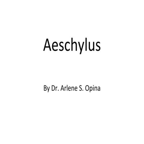 Aeschylus