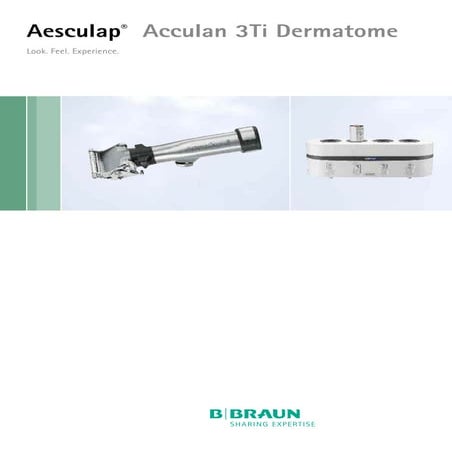Aesculap® acculan 3ti dermatome