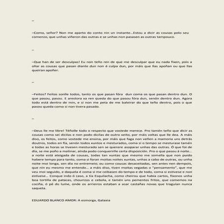 A esmorga (fragmento)