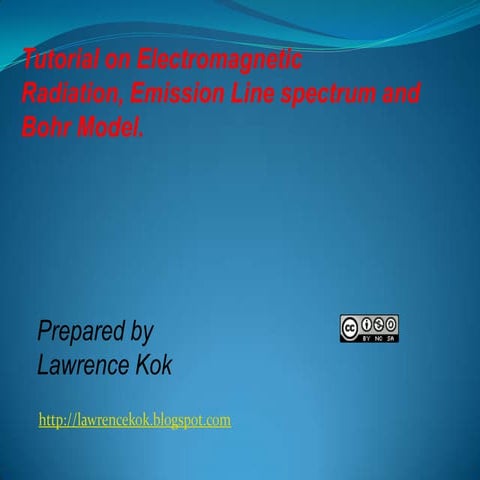 IB Chemistry on Line Emission Spectrum, Bohr Model and Electromagnetic Spectrum
