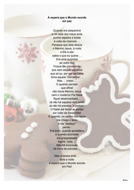 À espera que o mundo acorde