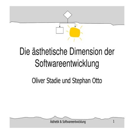 Ästhetik und Software