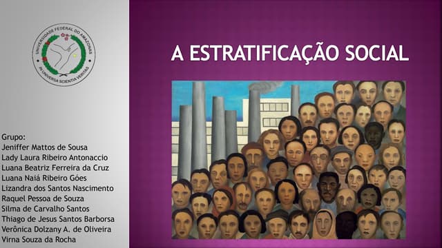 A Estratificação social | PPTX