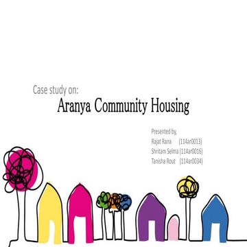 Aranya Community housing- Case Study