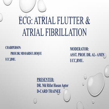 Atrial fibrillation & atrial flutter.pptx