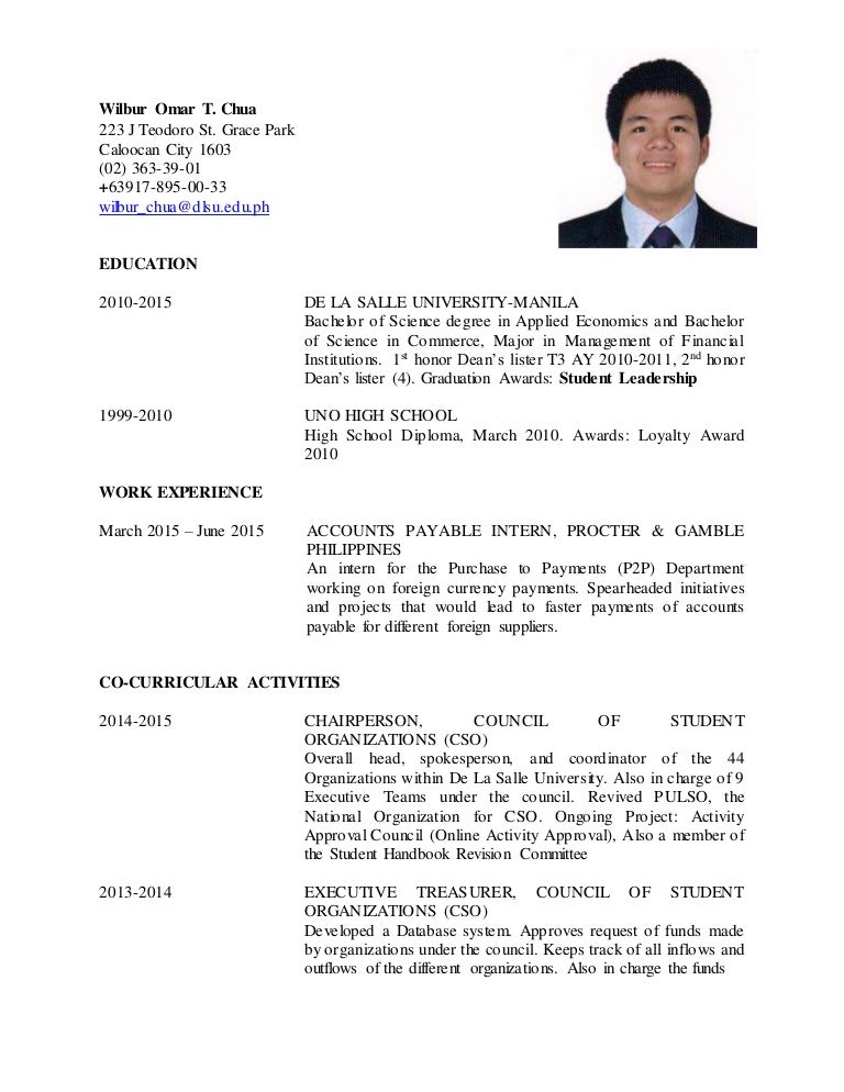 resume