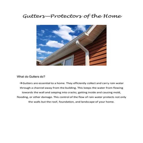 Gutters Promo Agreement