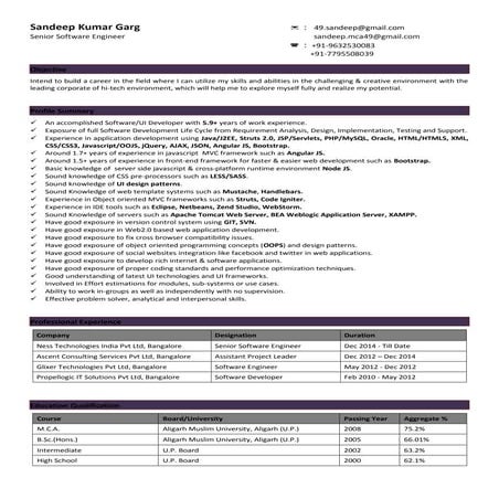 Sandeep_Garg__Senior_Software_Engineer_5.9_yr exp