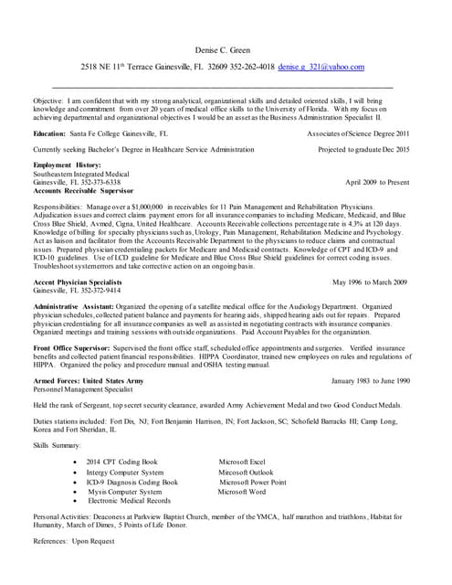 USA JOBS Resume | PDF