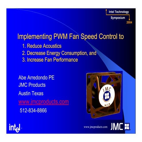 PWM Fan Speed Control