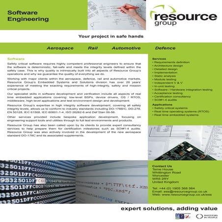 ESS Software and Firmware