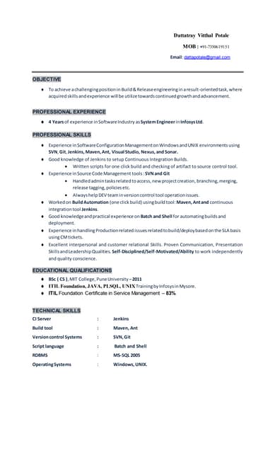 DevOps - Dattatray_Vitthal_potale