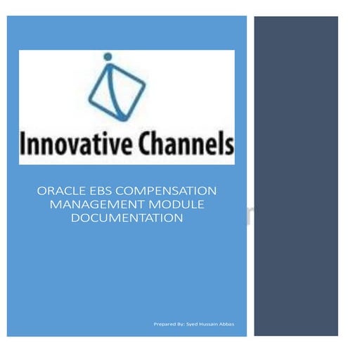 Oracle Compensation Management | PDF