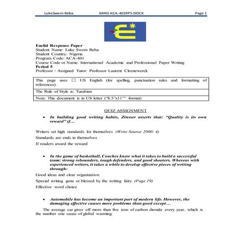 Lukeswem Beba MIRD ACA-401 RP5DOCX