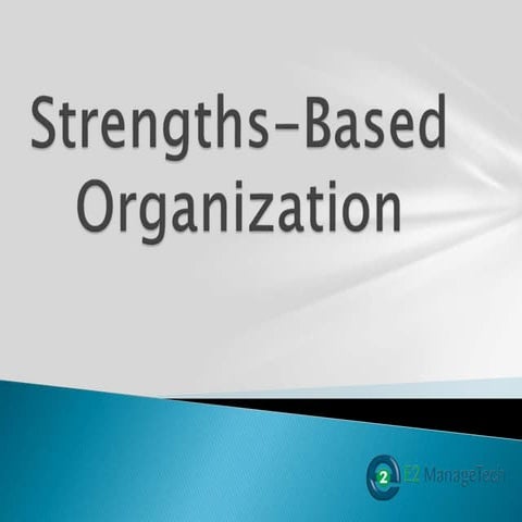 2013-10-14 Strengths-Based Development Watercooler