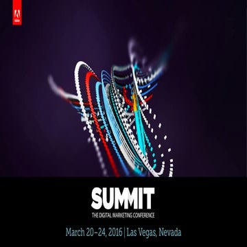 Adobe Summit 2016 - Cindy Lu - B2B Personalization