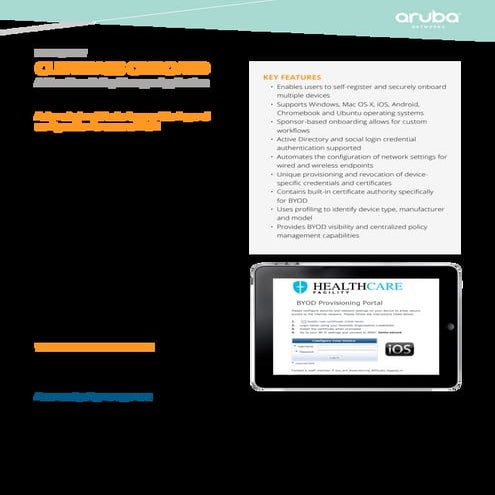 Aruba ClearPass_Onboard