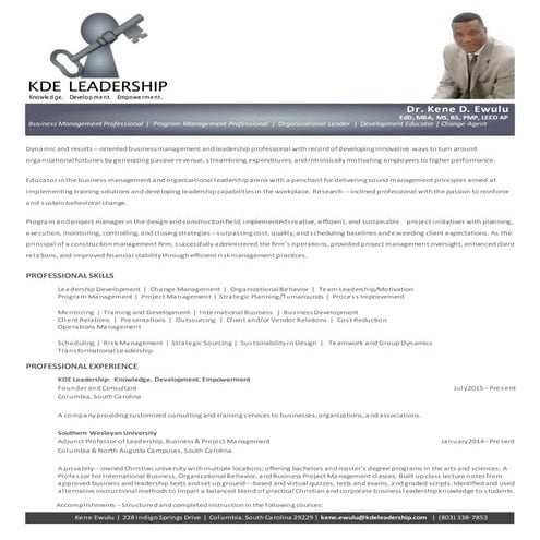 2013-Jarvis Resume-Learning & Development Leader | PDF