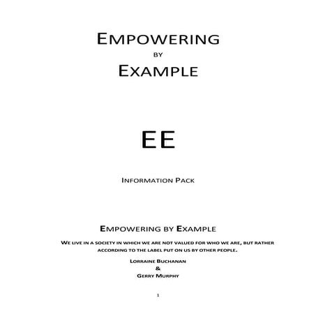 Empowering By Example EE 2016