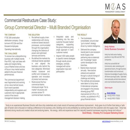 case study commercial | PDF