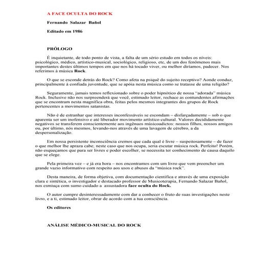 A face oculta_do_rock