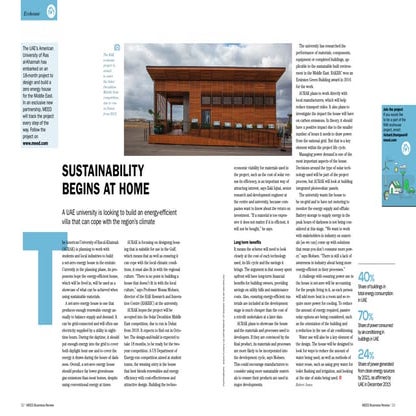 Zero Energy Villa Initiative
