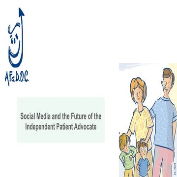Social Media and the Future of the Independent Patient Advocate | PPT ...