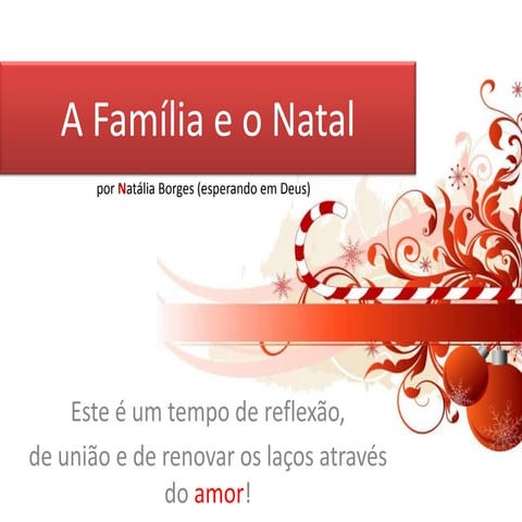 A Família e o Natal