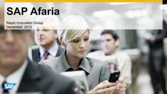 Afaria Overview- Architecture, Scaling, Supported Platforms