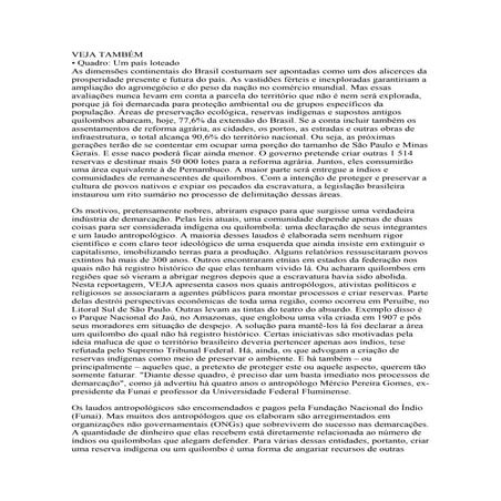 A farra antropologica revista veja e as ongs