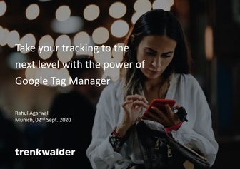 Take your tracking to the next level with the power of Google Tag Manager #AFBMC
