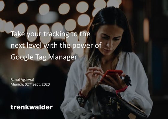 Take your tracking to the next level with the power of Google Tag Manager #AFBMC
