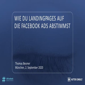 Wie du die Landingpages auf die Facebook Zielgruppen abstimmst #AFBMC