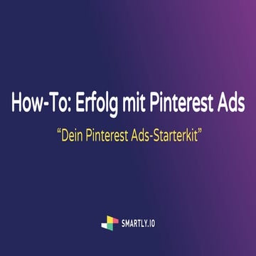 How to: Erfolgreich durchstarten mit Pinterest Ads #AFBMC